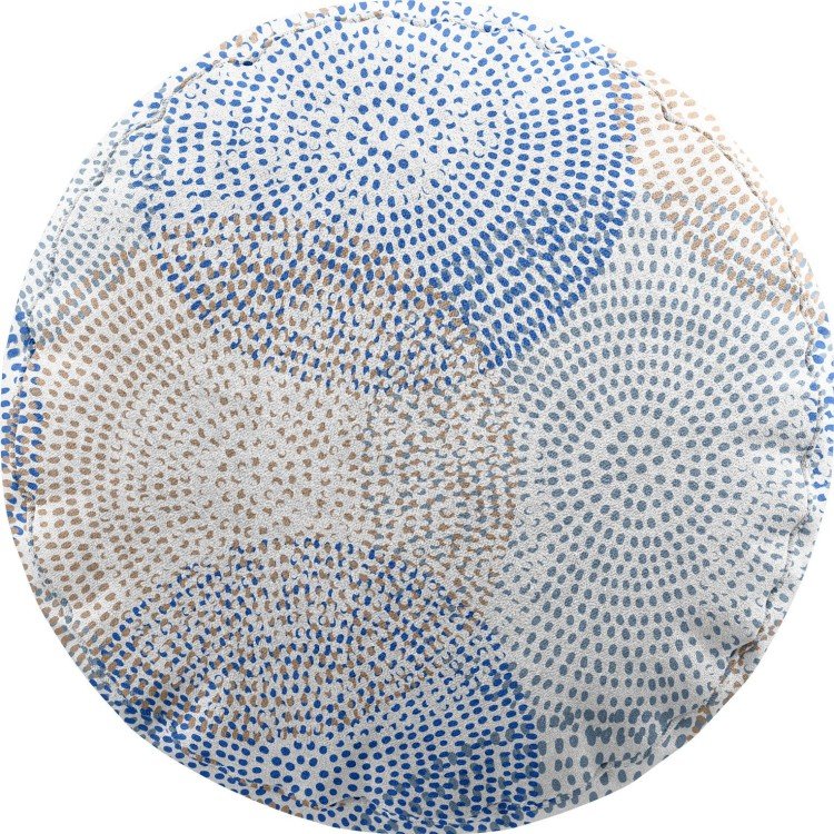 Подушка круглая Cortin «Абстрактные круги»